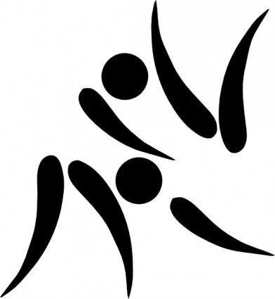 Olympic sports triathlon pictogram Free vector for free download ...