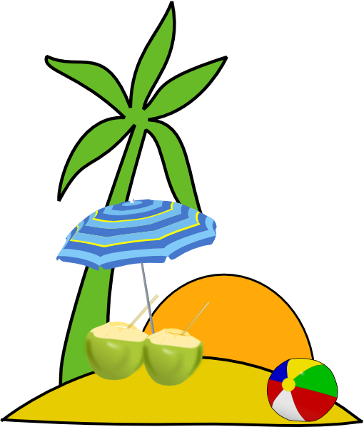 Beach Clip Art - vector clip art online, royalty free ...