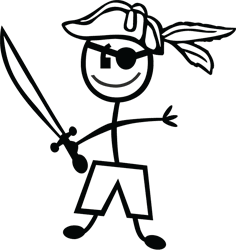 Stick Figure Cutouts - ClipArt Best