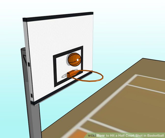 How to Hit a Half Court Shot in Basketball: 8 Steps