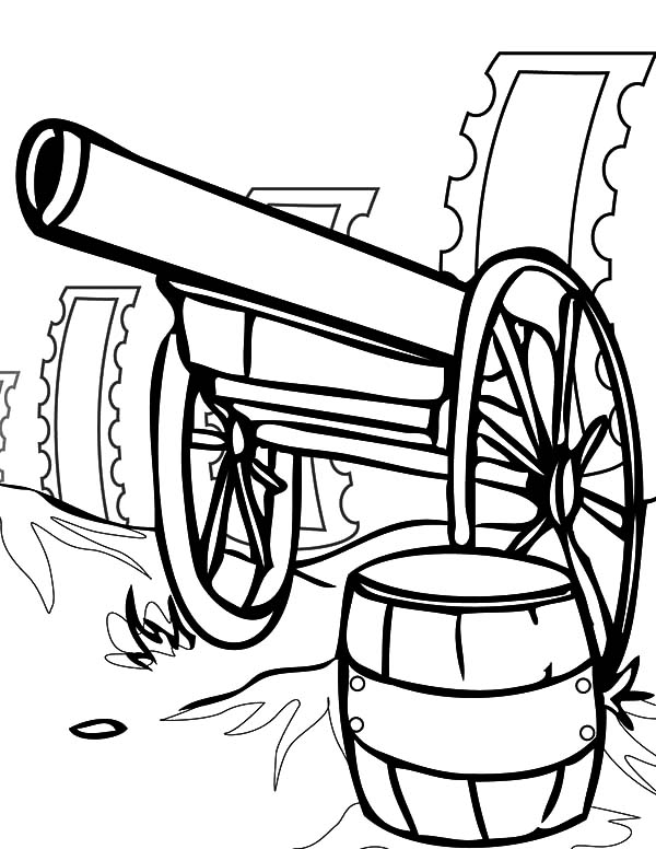 Machine Gun Coloring Pages - ClipArt Best