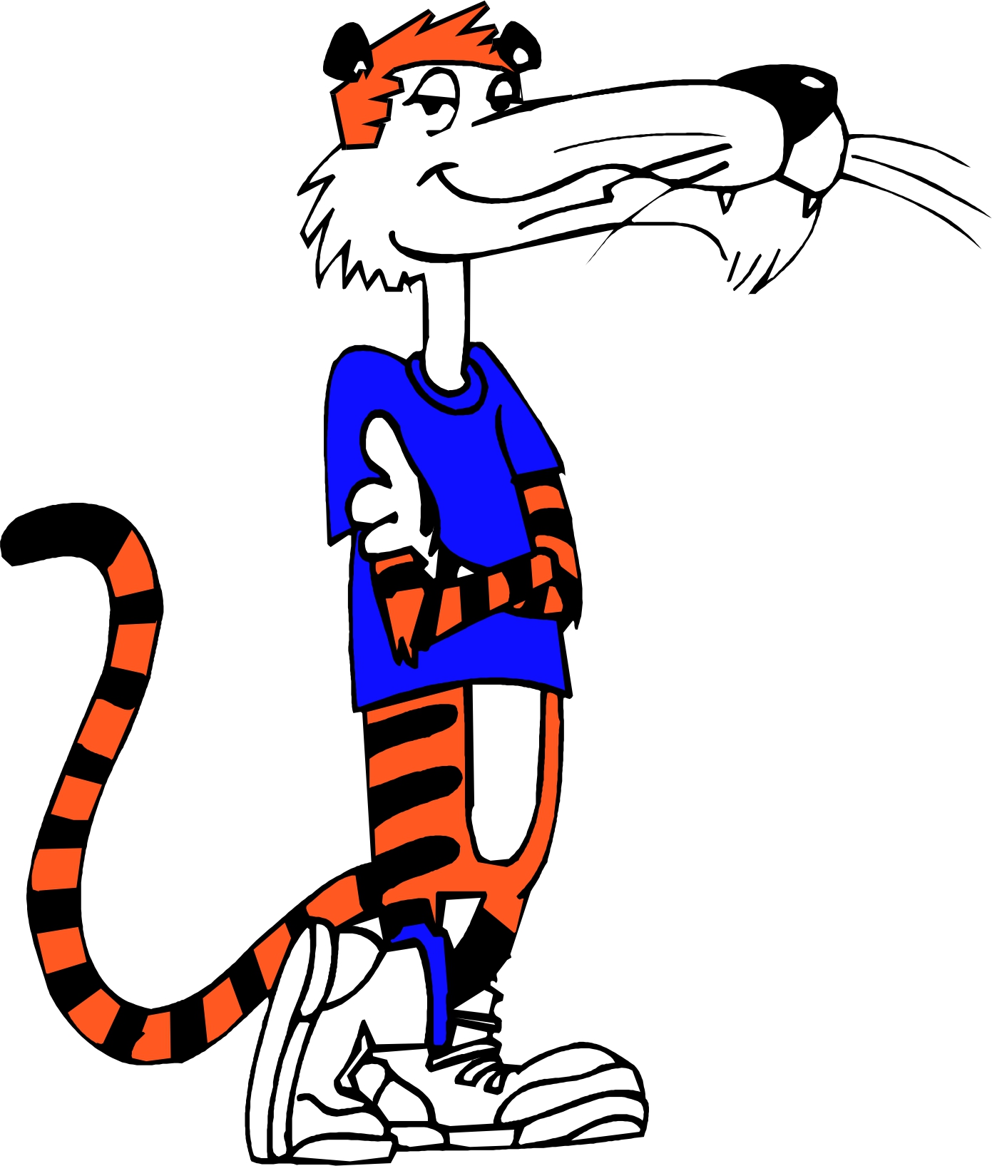 Cartoon Tiger