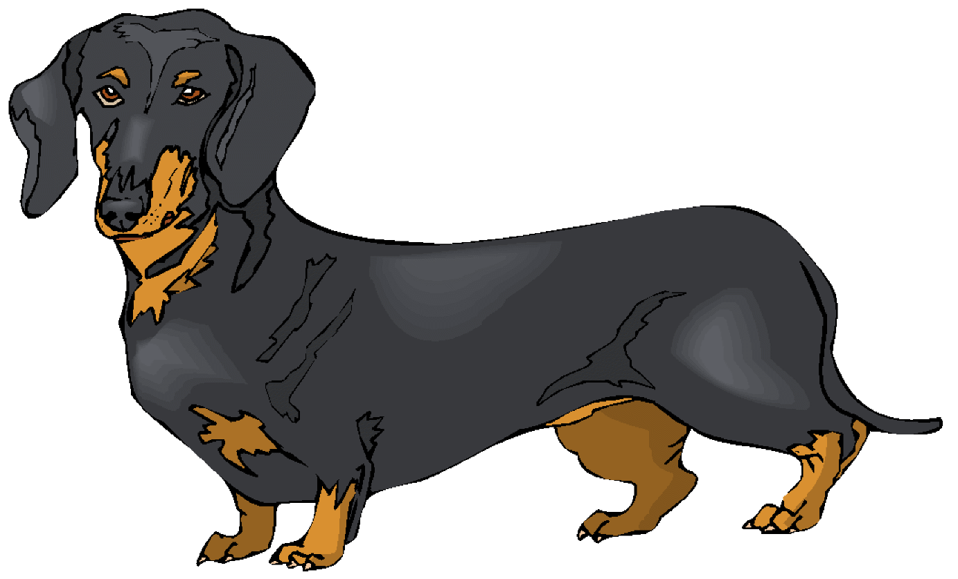 Running Dachshund Clipart - Cliparts and Others Art Inspiration