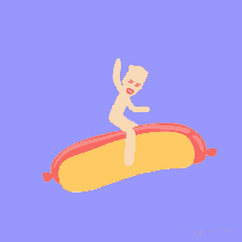 Like Throwing A Hot Dog Down A Hallway GIF - Weenie Sausage ...