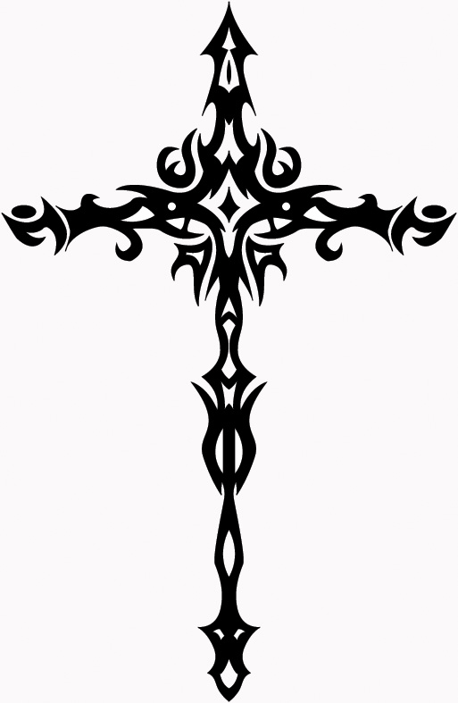 Cool Tribal Cross Designs - ClipArt Best