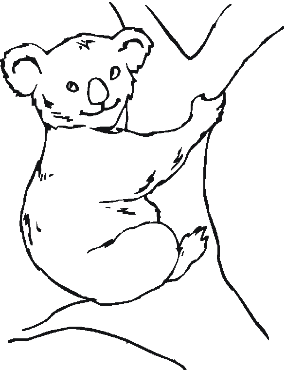 Australia Free Coloring pages online print.
