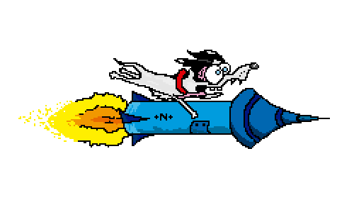 Rocket-Robin Pixel GIF by Nachomaro on DeviantArt