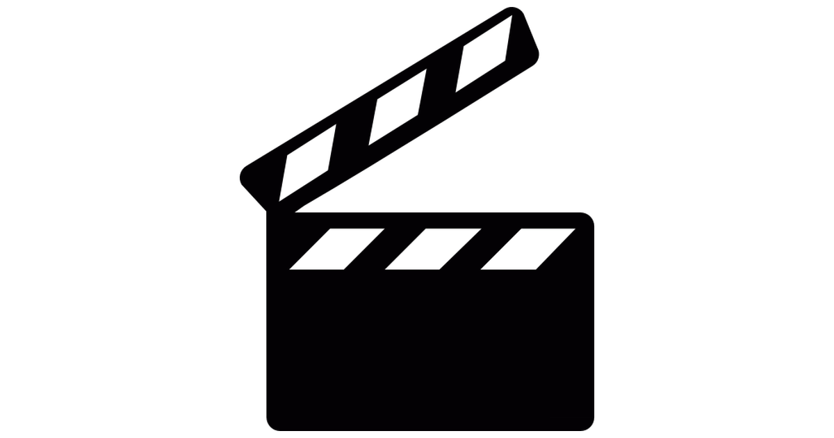 Clapperboard - Free cinema icons