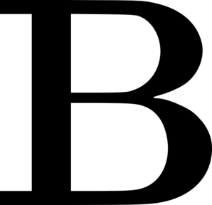 Letter b clip art
