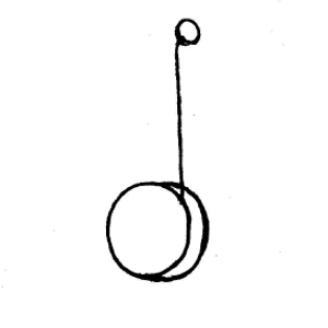 Yoyo Black And White Clipart