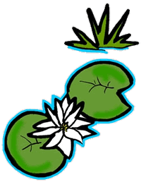 Lily pad pictures clip art