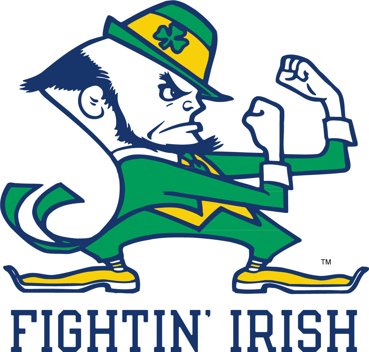 Fighting irish logo clipart
