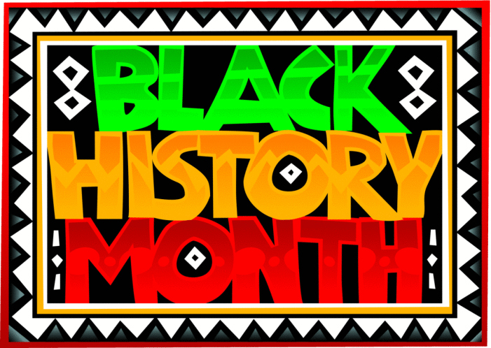 Black History Month Borders Clipart