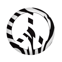 Myxer - Brilliant Backgrounds - Peace Sign Zebra - Screensaver
