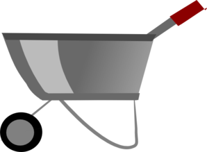 Wheelbarrow Clip Art - vector clip art online ...