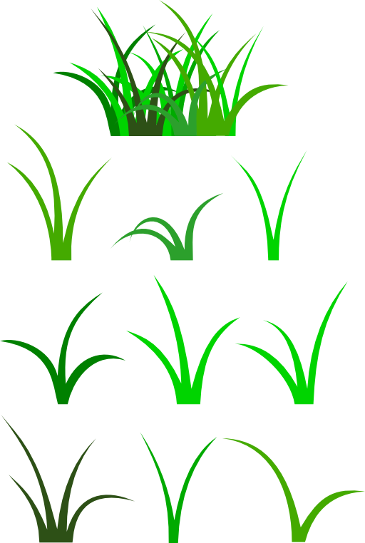 Grass Outline - ClipArt Best