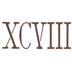 Roman Numerals [746] - $19.00 : Stencilwerks