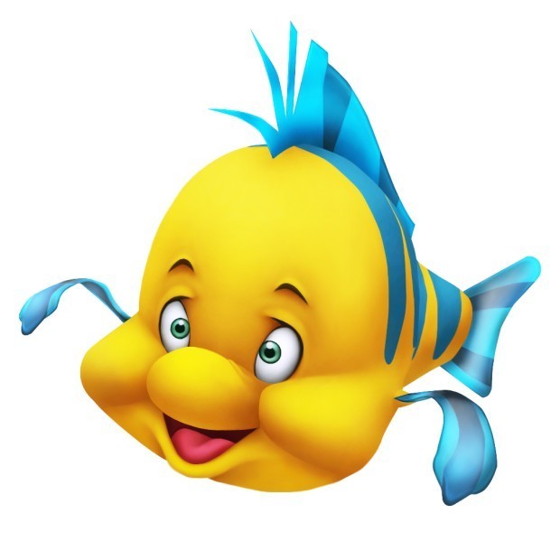 Flounder in Kingdom Hearts - Walt Disney Characters Photo ...
