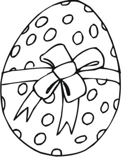 Easter Egg Outlines - ClipArt Best