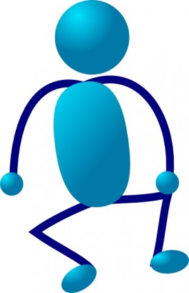 Stick Man clip art Vector clip art - Free vector for free download