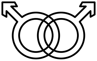 Crossed male symbols.svg