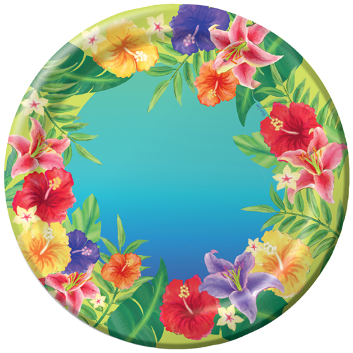 Hibiscus Flowers Party Supplies – Wholesale, Luau | My Paper Shop