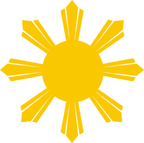 Philippine Sun clip art - vector clip art online, royalty free ...