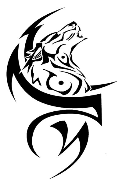 Wolf Tribal Tattoo Design Tmkvth - 3D Tattoo Design Idea : 3D ...