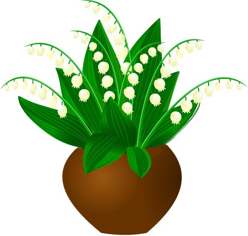 Lily-of-the-Valley clipart by Brigitte