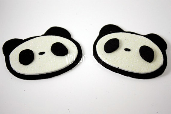 Kawaii panda pasties