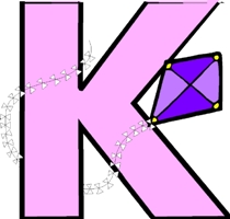 K Is For Kite Craft - ClipArt Best