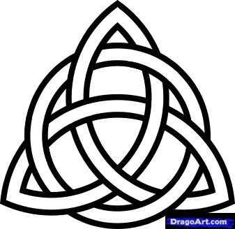 How Draw A Triqutra Circle, Step by Step, Symbols, Pop Culture ...
