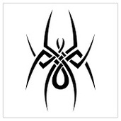 Tato Tribal Laba Laba Clipart - Free to use Clip Art Resource