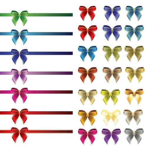 Ribbon Bow Stock Vector | DragonArtz Designs