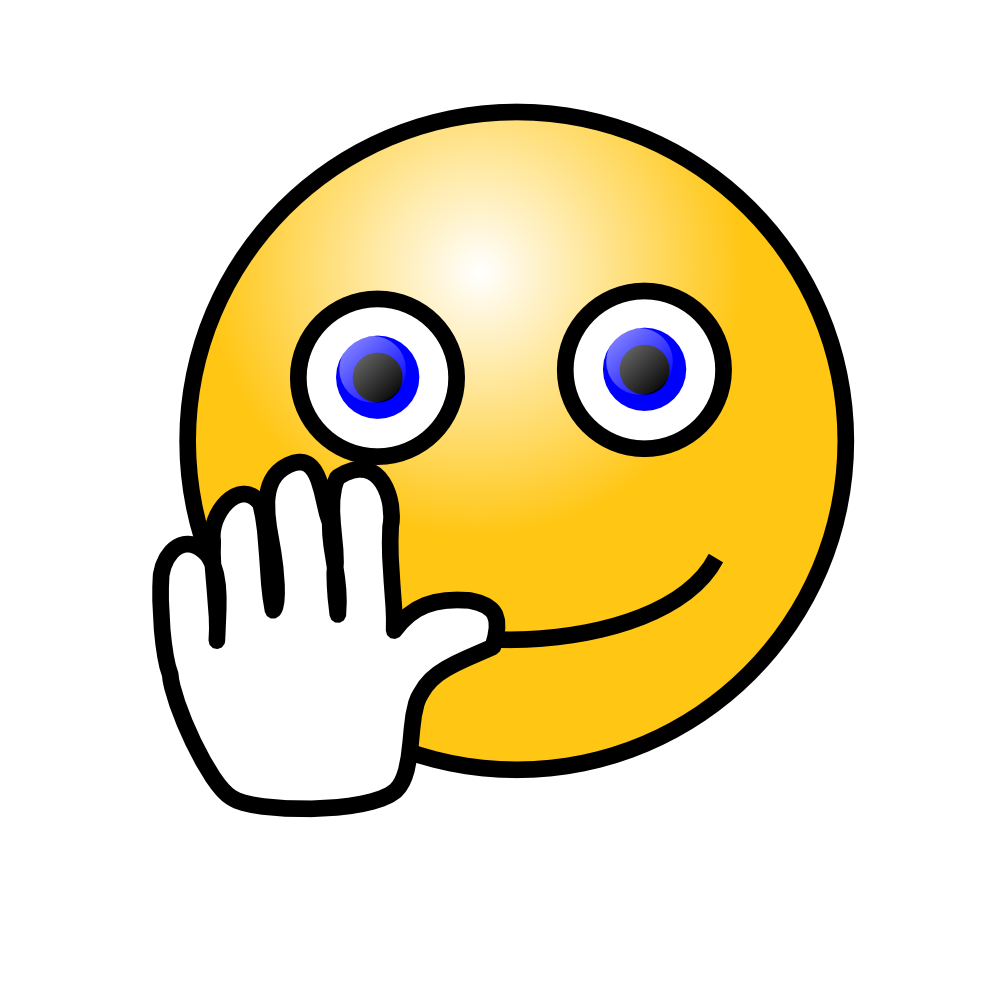 Smiley Face Waving Goodbye Clip Art - ClipArt Best