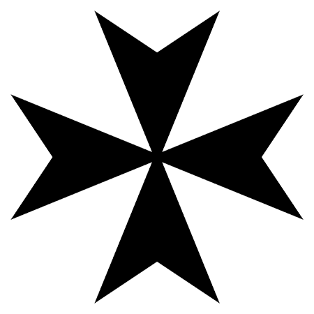 Maltese Cross Clip Art