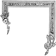 Illumination Letters And Flowers | MEDIEVAL BORDERS BY EVELYN PAUL ...