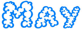 Free Clip Art of Month Signs
