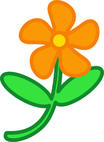 Flower 33 clip art - vector clip art online, royalty free & public ...