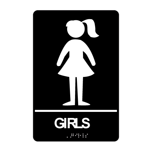 girls restroom sign - group picture, image by tag - keywordpictures.