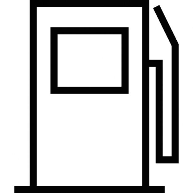 Gas station, IOS 7 interface symbol Icons | Free Download