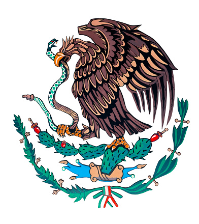 Mexican Eagle On Flag - ClipArt Best