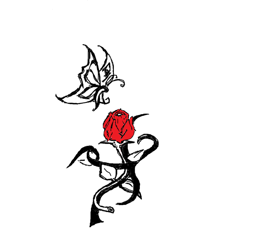 Tribal Rose tattoo design - ClipArt Best - ClipArt Best