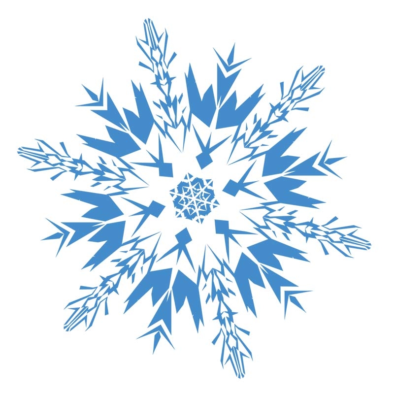 Snowflake Clipart Transparent Background