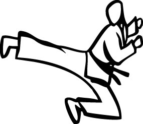 Martial Arts Clipart : BSS0162 : Classroom Clipart