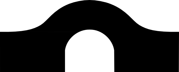 Bridge Symbol Clip Art - vector clip art online ...