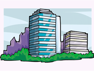 Office building clip art