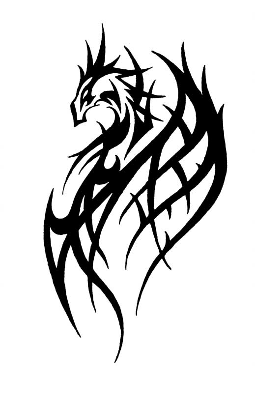 tribal dragon