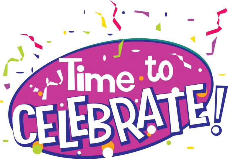 Time to celebrate clipart