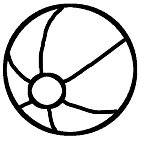 Ausmalbilder von Ball ausdrucken Malvorlagen kostenlos | Cliparts ...